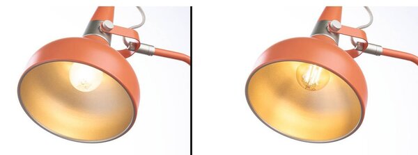 Paulmann Lampa stołowa Juna STYLE, żółty / pomarańczowy, salon / jadalnia, metal, nowoczesny