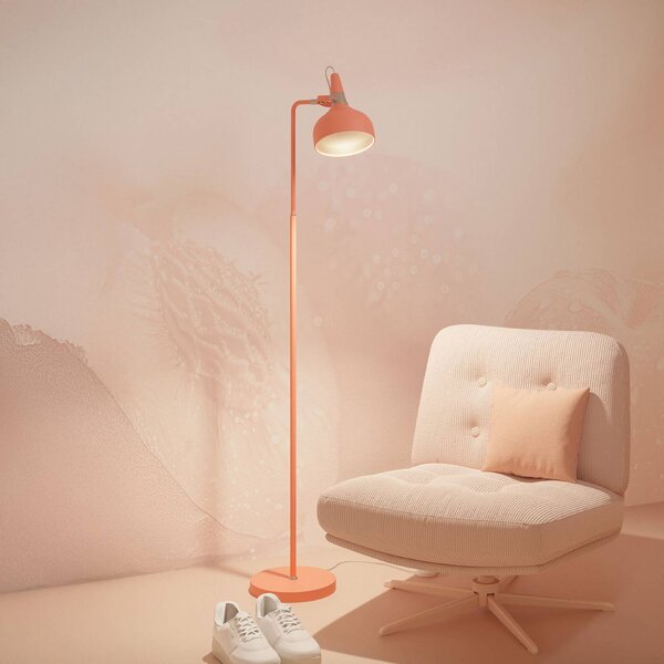 Paulmann Lampa stojąca Juna STYLE, żółty / pomarańczowy, salon / jadalnia, metal, nowoczesny