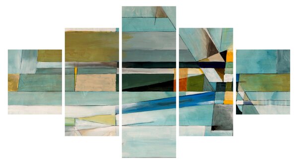 Obraz - Abstrakcja (125x70 cm)