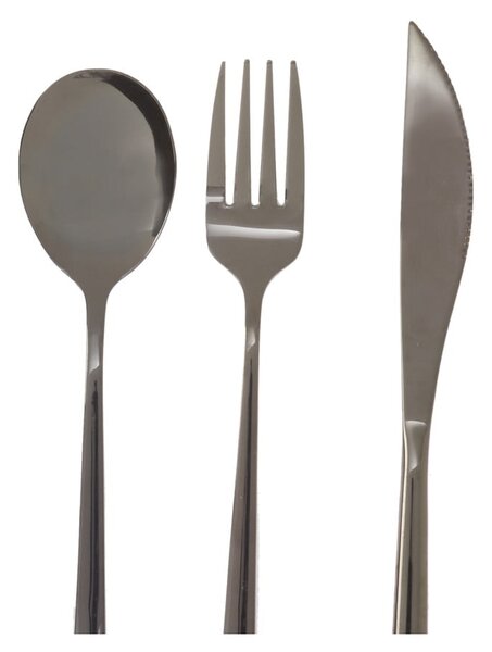 Czarne sztućce ze stali nierdzewnej 3 szt. Mimo – Premier Housewares