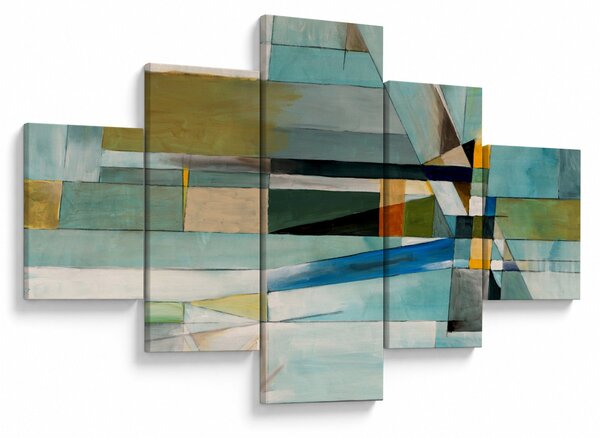Obraz - Abstrakcja (125x70 cm)