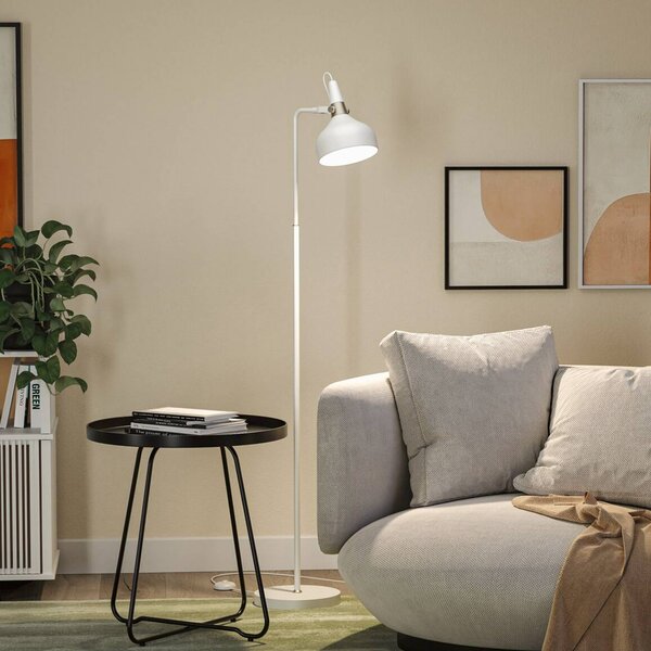 Paulmann Lampa stojąca Juna STYLE, biały / opal, salon / jadalnia, metal, nowoczesny