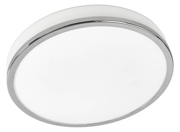 Lampa sufitowa Lyss Lindby, biały / opal, łazienka, szkło, nowoczesny