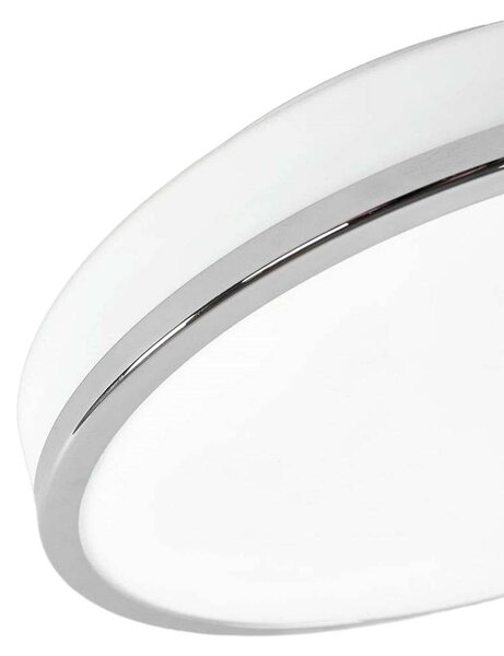 Lampa sufitowa Lyss Lindby, biały / opal, łazienka, szkło, nowoczesny