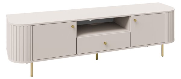 Szafka RTV Lento 181 cm z szufladą - beż piaskowy