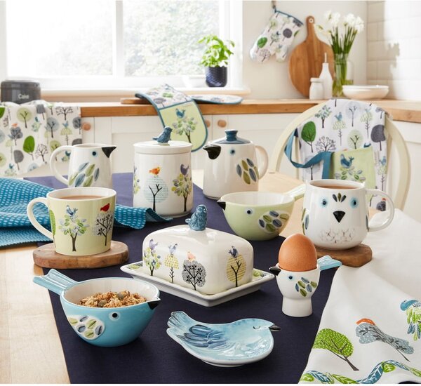 Bawełniane ścierki zestaw 3 szt. 45x65 cm Forest Birds – Cooksmart ®