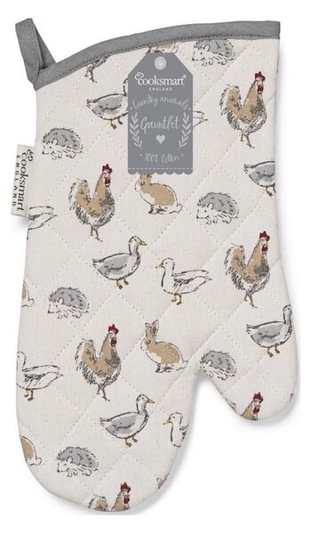 Bawełniana rękawica kuchenna Cooksmart ® Country Animals