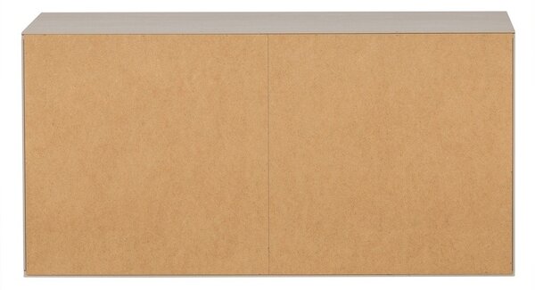 Kremowa szafa modułowa z litego drewna sosnowego 100x50 cm Daily – vtwonen
