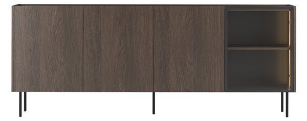Komoda Dunari 220 cm czterodrzwiowa - dąb dunin
