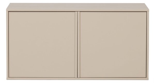 Kremowa szafa modułowa z litego drewna sosnowego 100x50 cm Daily – vtwonen