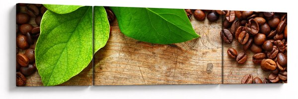 Obraz - Kawa (170x50 cm)