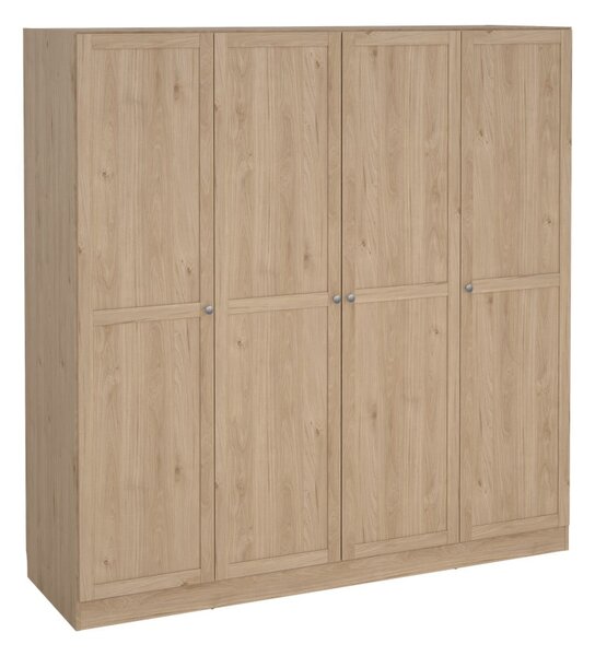 Szafa w dekorze dębu 195,5x200 cm Billund – Tvilum