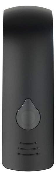 Czarny dozownik do mydła Wenko Ranera, 280 ml