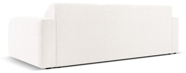 Biała sofa z materiału bouclé 235 cm Molino – Micadoni Home