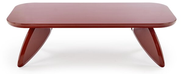 Stolik kawowy prostokątny Lumis 120 cm - burgund