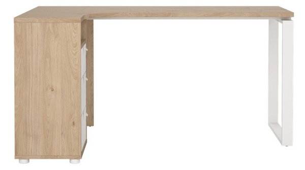 Biurko z blatem w dekorze dębu 100x150 cm Sign – Tvilum