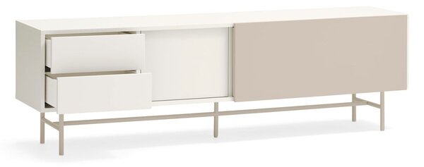 Beżowo-kremowa szafka pod TV 180x56 cm Nube – Teulat
