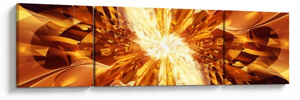 Obraz - Abstrakcja (170x50 cm)