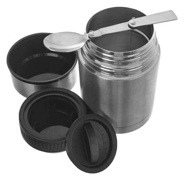 Termos na żywność ze stali nierdzewnej Orion, 700 ml