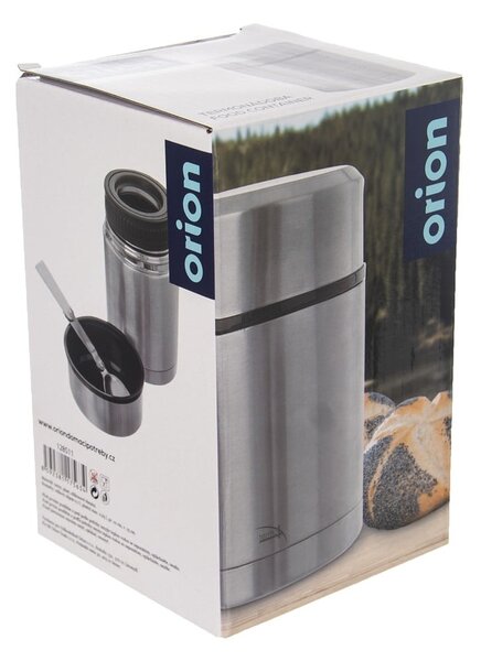 Termos na żywność ze stali nierdzewnej Orion, 700 ml