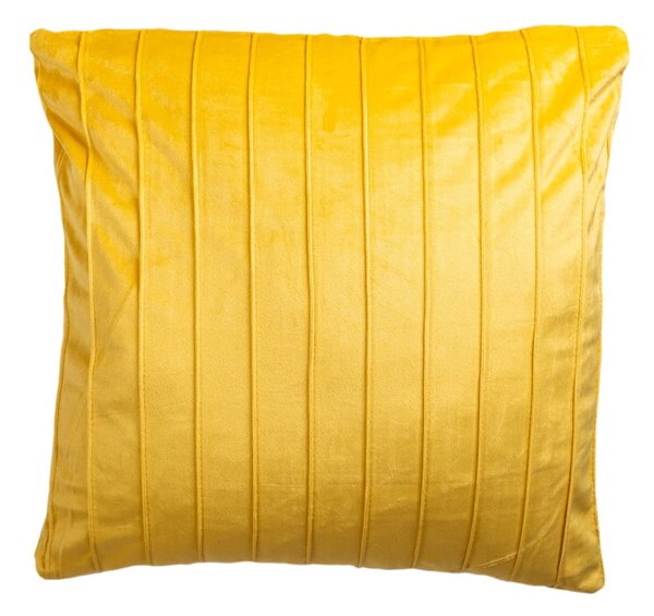 Żółta poduszka dekoracyjna JAHU collections Stripe, 45x45 cm