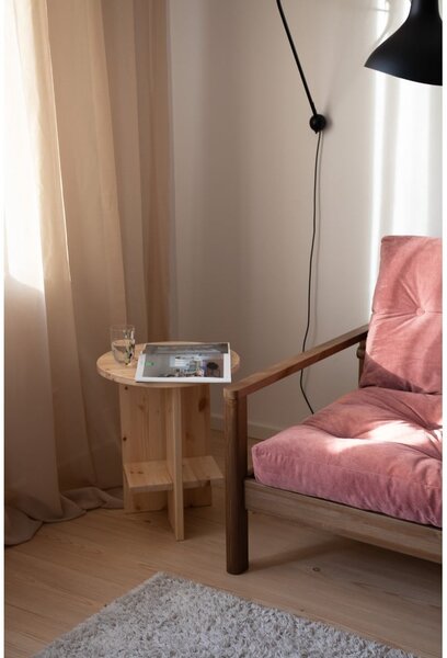 Pomarańczowobrązowa rozkładana sofa 205 cm Knob – Karup Design