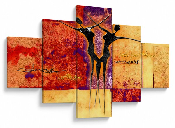 Obraz - Afrykańskie boginie (125x70 cm)