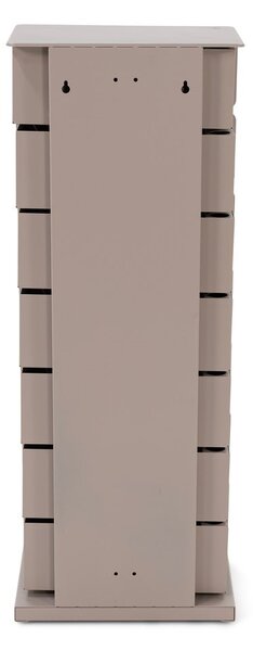 Szarobrązowa metalowa komoda 37x99x26 cm Joey – Spinder Design