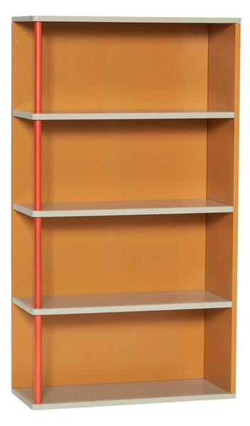 Pomarańczowy regał ścienny z litego drewna jesionowego 60x109 cm Apollo – Hübsch