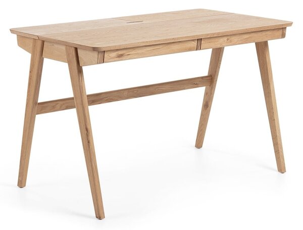 Biurko Kave Home Jakes Natural, 120x65 cm