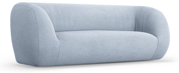 Jasnoniebieska sofa z materiału bouclé 210 cm Essen – Cosmopolitan Design