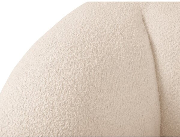 Kremowa sofa z materiału bouclé 210 cm Essen – Cosmopolitan Design