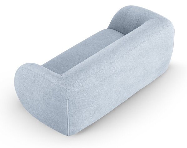 Jasnoniebieska sofa z materiału bouclé 210 cm Essen – Cosmopolitan Design