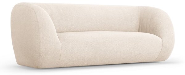 Kremowa sofa z materiału bouclé 210 cm Essen – Cosmopolitan Design