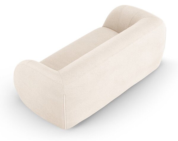 Kremowa sofa z materiału bouclé 210 cm Essen – Cosmopolitan Design