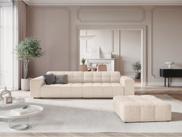 Kremowa sofa 244 cm Chicago – Cosmopolitan Design