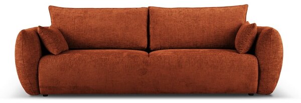 Pomarańczowa sofa 240 cm Matera – Cosmopolitan Design