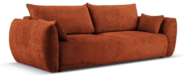 Pomarańczowa sofa 240 cm Matera – Cosmopolitan Design