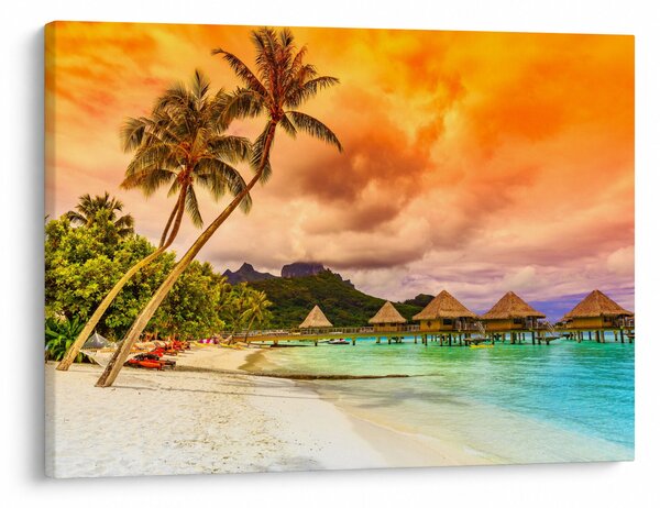Obraz - Bora Bora Island (70x50 cm)