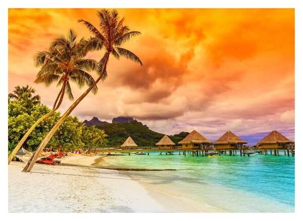 Obraz - Bora Bora Island (70x50 cm)