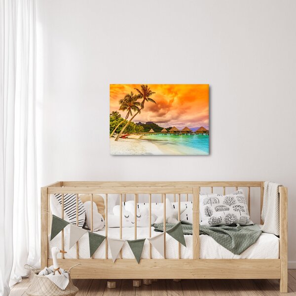 Obraz - Bora Bora Island (70x50 cm)