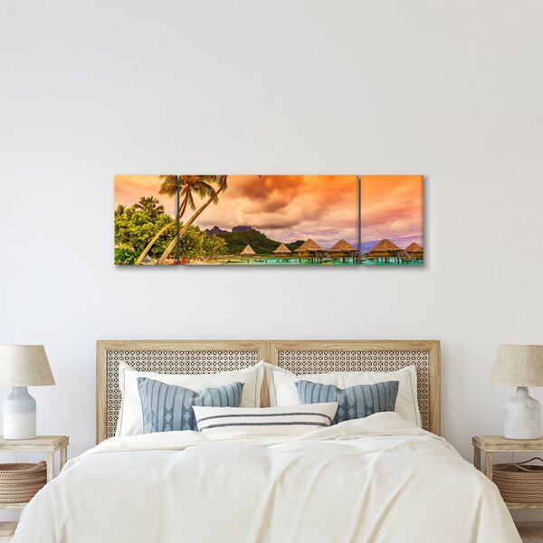 Obraz - Bora Bora Island (170x50 cm)