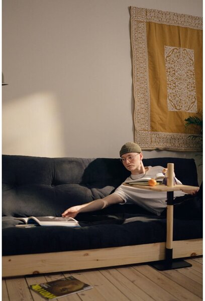 Kremowa rozkładana sofa 244 cm Base – Karup Design