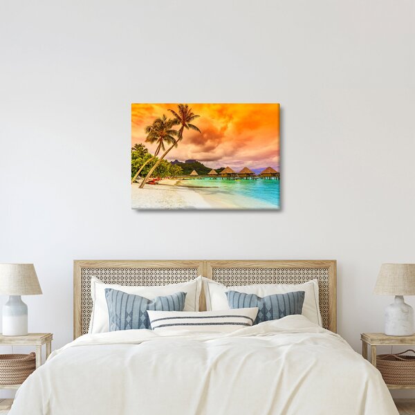 Obraz - Bora Bora Island (70x50 cm)