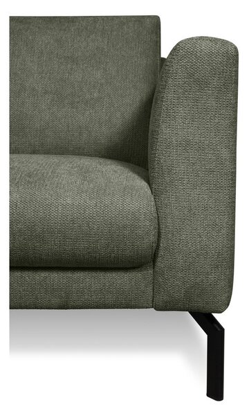 Ciemnozielona sofa 216 cm Gomero – Scandic