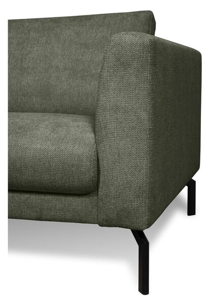Ciemnozielona sofa 216 cm Gomero – Scandic