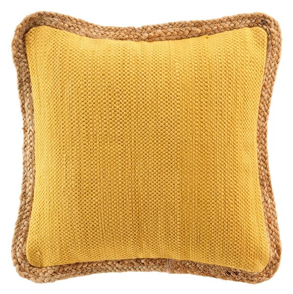 Poduszka dekoracyjna z mieszanki juty 45x45 cm Akina – douceur d'intérieur