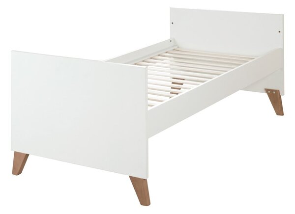 Biało-naturalne łóżeczko 70x140 cm Ole – Roba