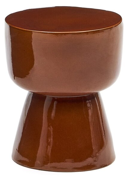 Okrągły ceramiczny stolik ogrodowy ø 36 cm Mesquida – Kave Home