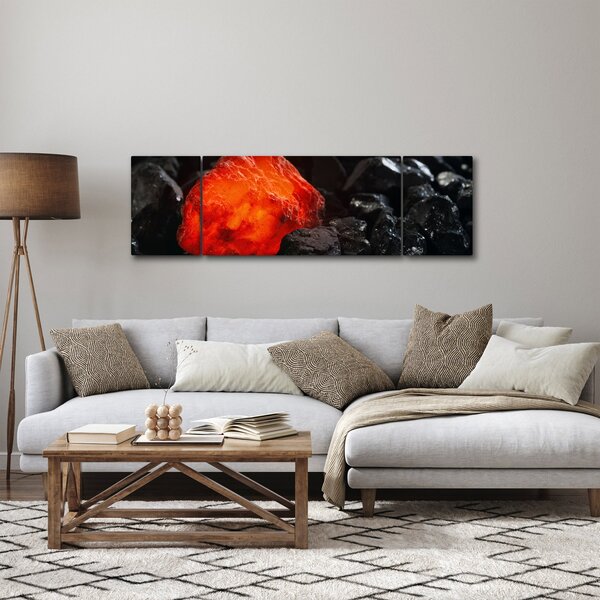 Obraz - świecący minerał (170x50 cm)